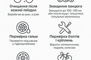 Почему важно обслуживать велосипед?