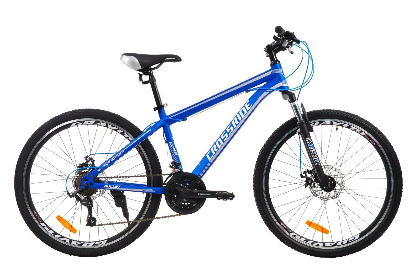 Горный велосипед Crossride BULLET 26" Синий 2025