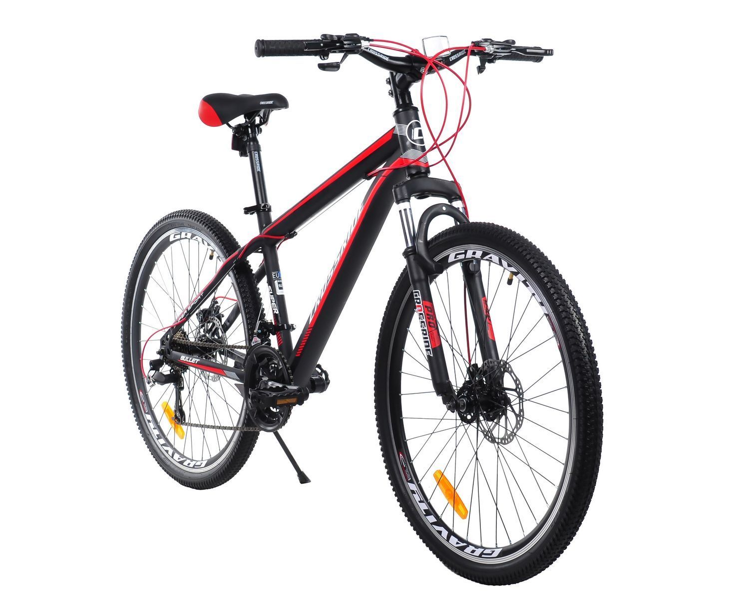 Горный велосипед Crossride BULLET 26" Красный 2025