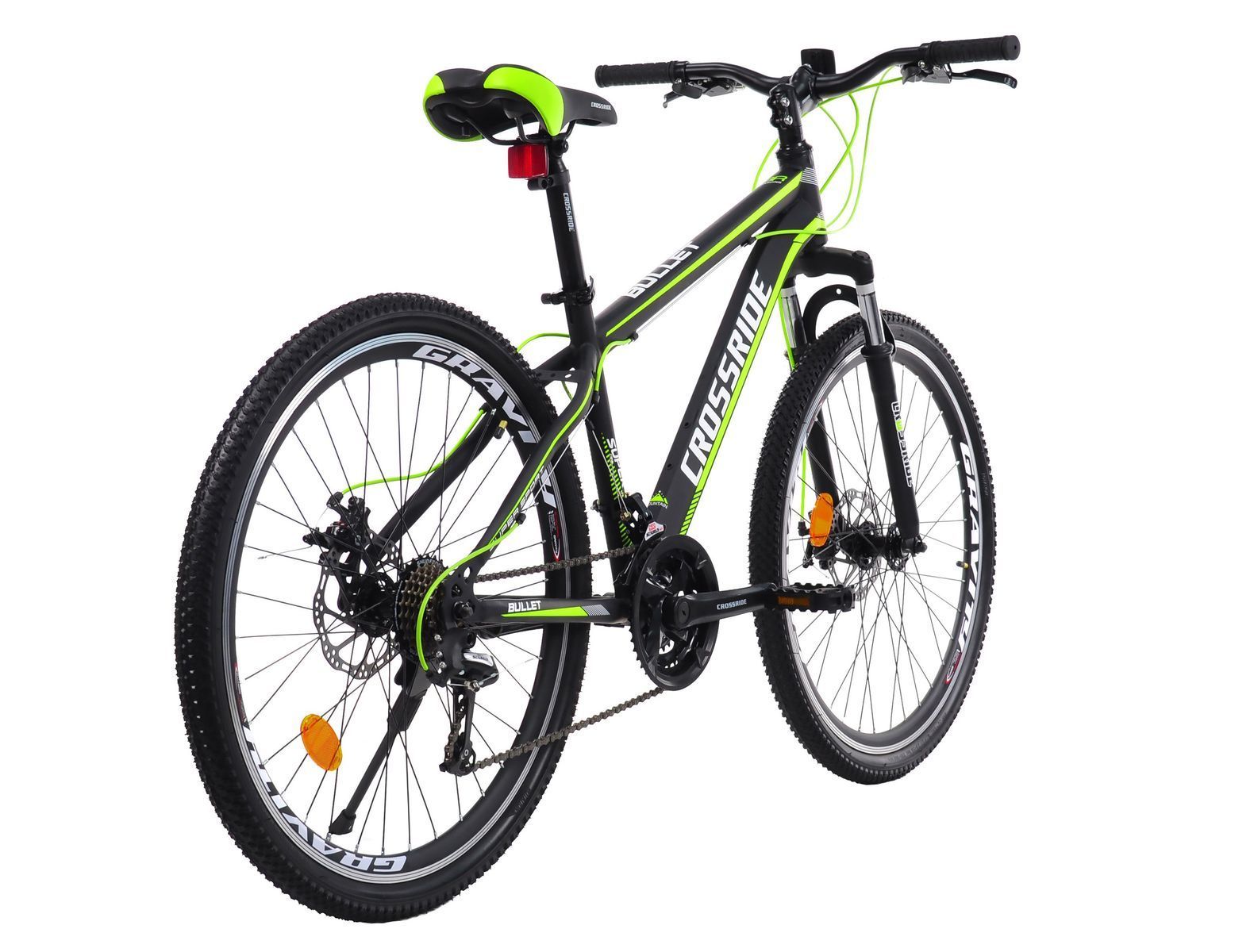 Горный велосипед Crossride BULLET 26" Зелёный 2025