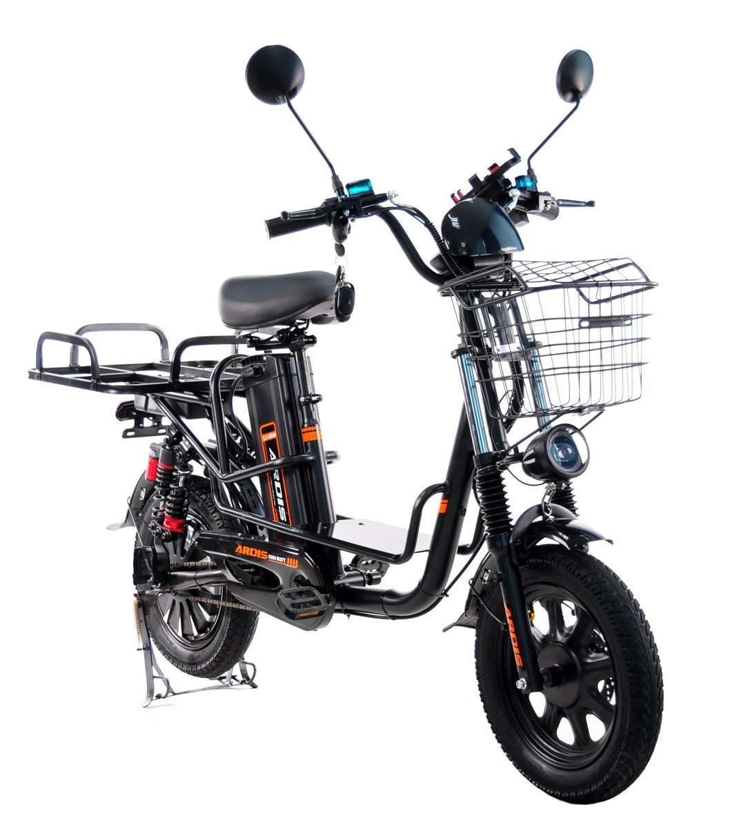 Електровелосипед Ardis Delivery 16" CTB ST (з корзиною з заду)