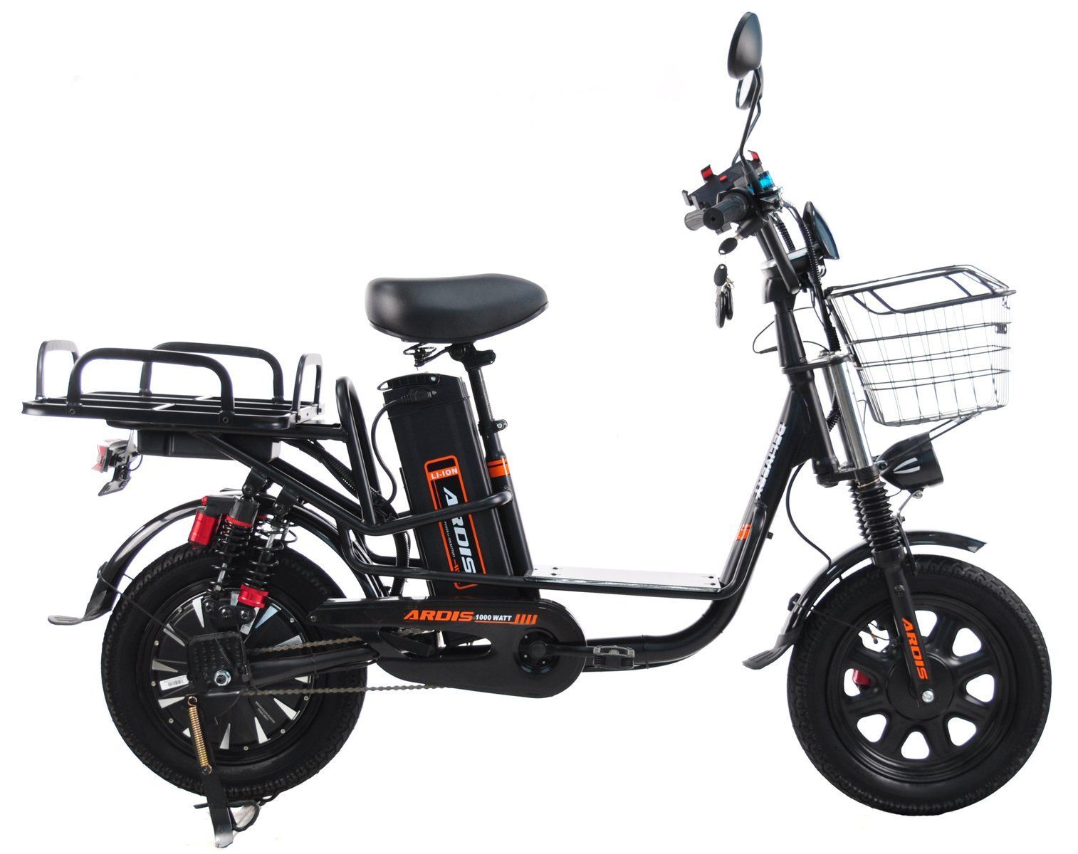 Електровелосипед Ardis Delivery 16" CTB ST (з корзиною з заду)