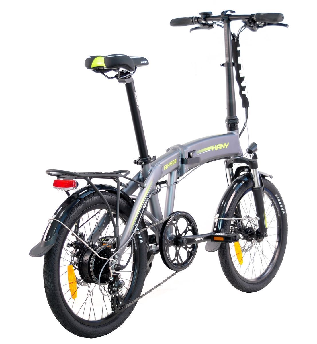 Електровелосипед складний Kany 20" FLD AL 250W сірий