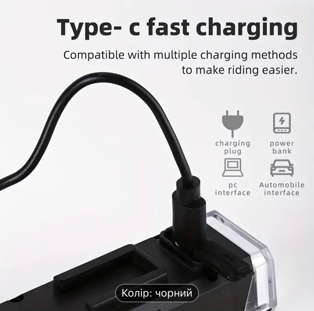 Фара USB "Mini Light" чорна