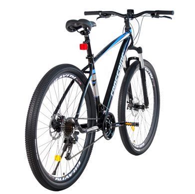 Гірський велосипед Crossride Enigma ECO 29" 2026 чорно-червоний + Подарунковий Набір
