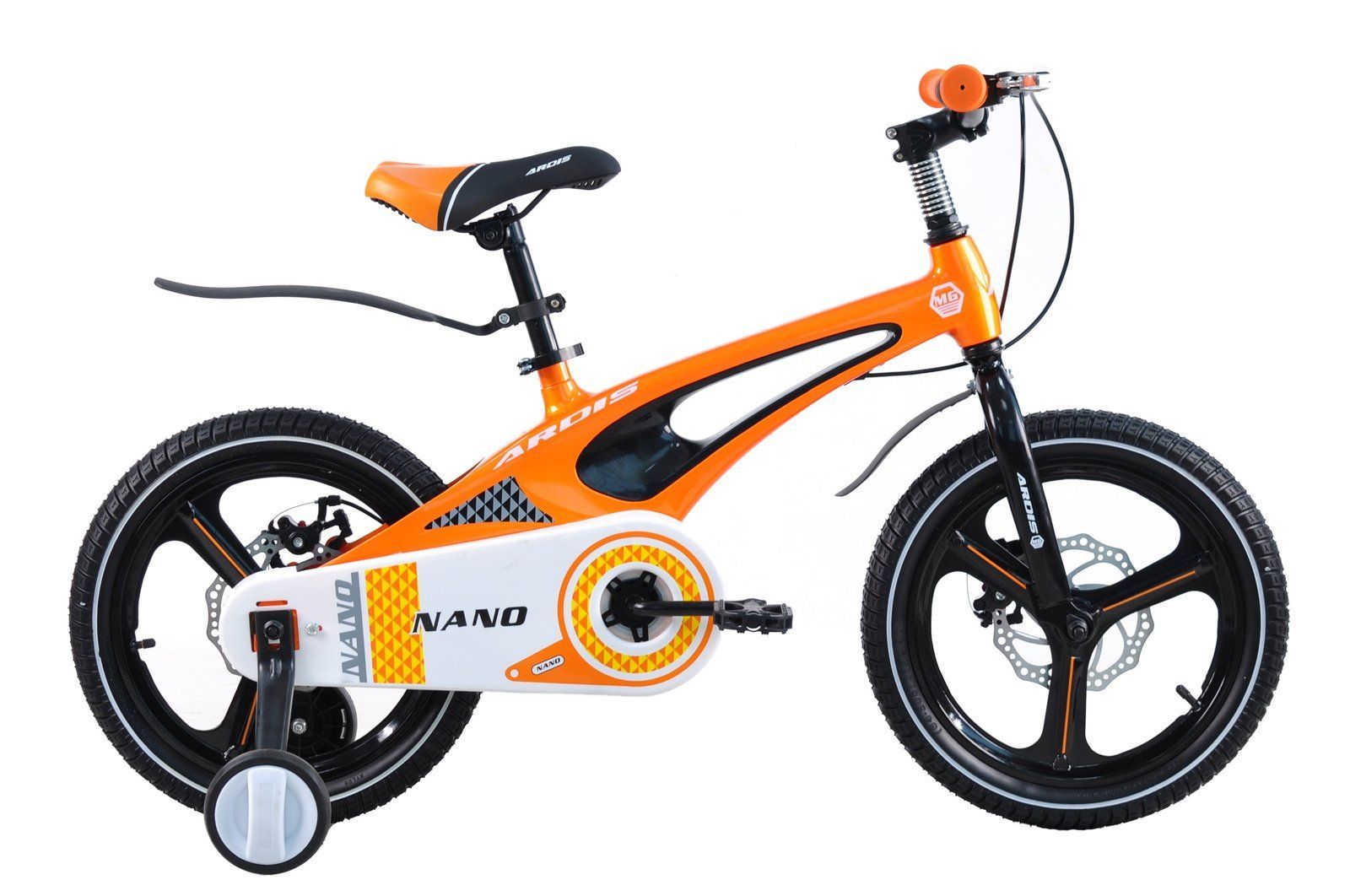 Велосипед Магнієвий Ardis Nano 16" жовтогарячий 2026
