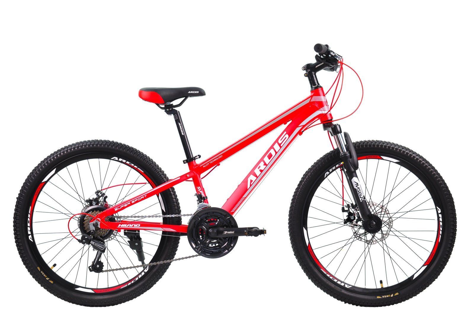 Горный велосипед Ardis Hiland 24" 2024 красный