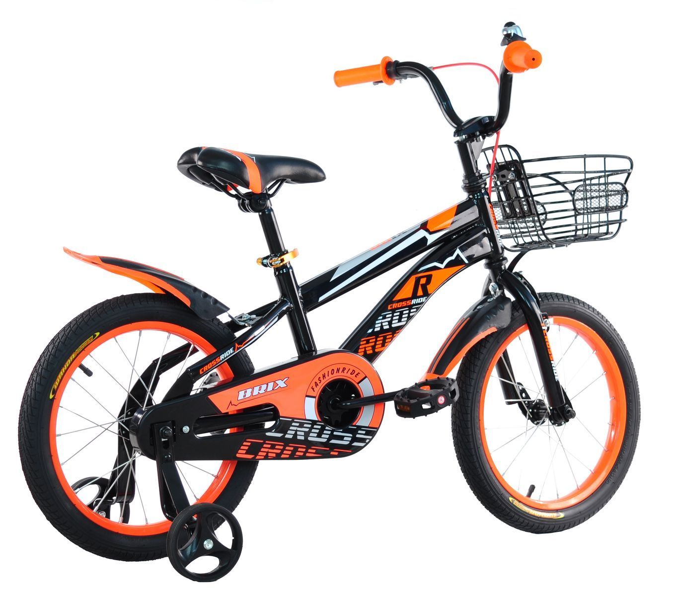 Велосипед Crossride Brix 16" 2026 помаранчевий