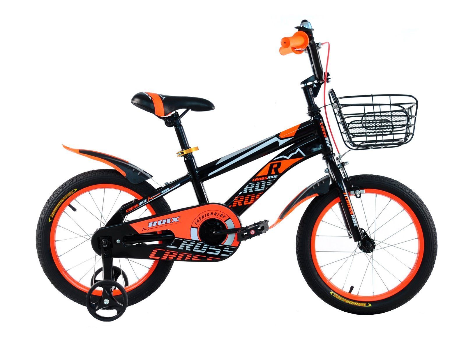 Велосипед Crossride Brix 16" 2026 помаранчевий