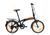 Велосипед City Folding Crossride 20" 12.5" 2025 Жовтогарячий