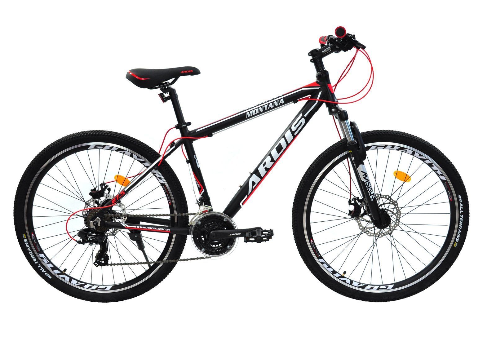 Горный велосипед Ardis Montana 27,5" 2024 красный