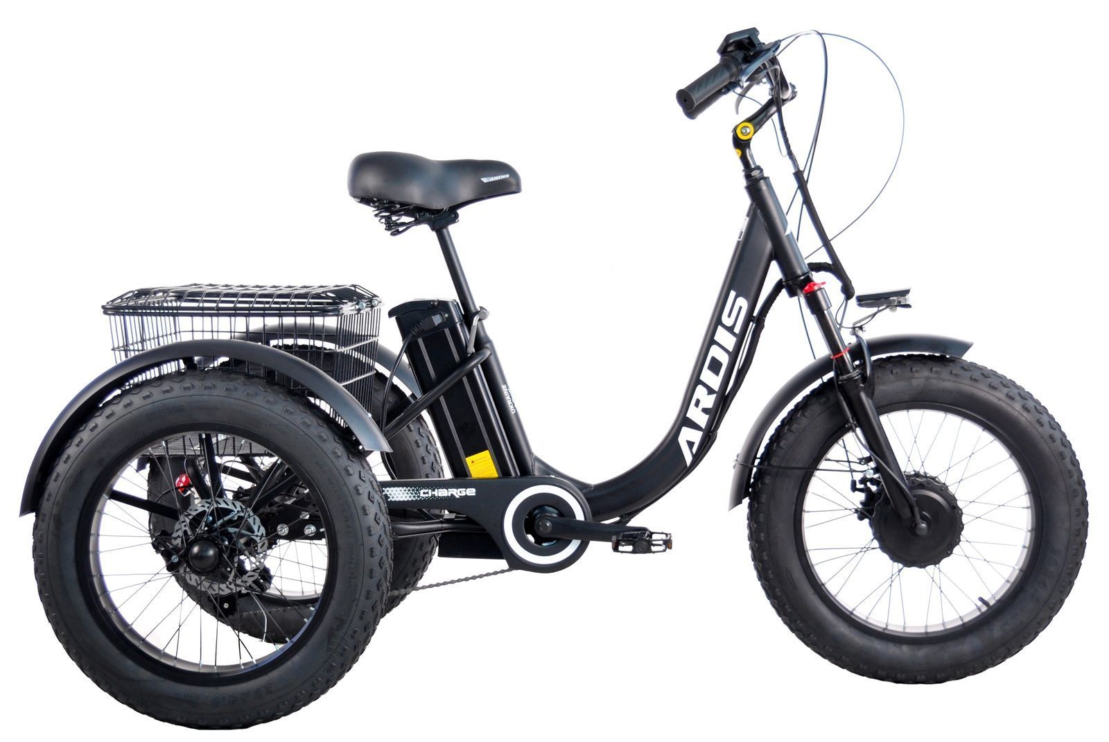 Електровелосипед Триколісний Ardis Charge 20" 500W 2026 чорний