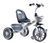 Триколісний велосипед Crossride "TWO-FOUR" сірий