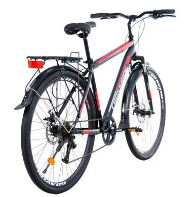 Велосипед Crossride Denver 28" - 17" 2025 чорний (укомплектований)