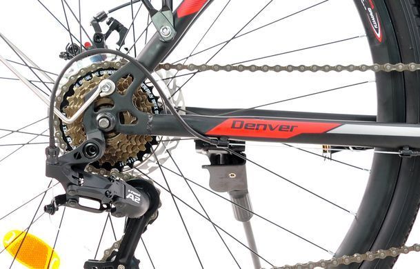 Велосипед Crossride Denver 28" - 17" 2025 чорний (укомплектований)