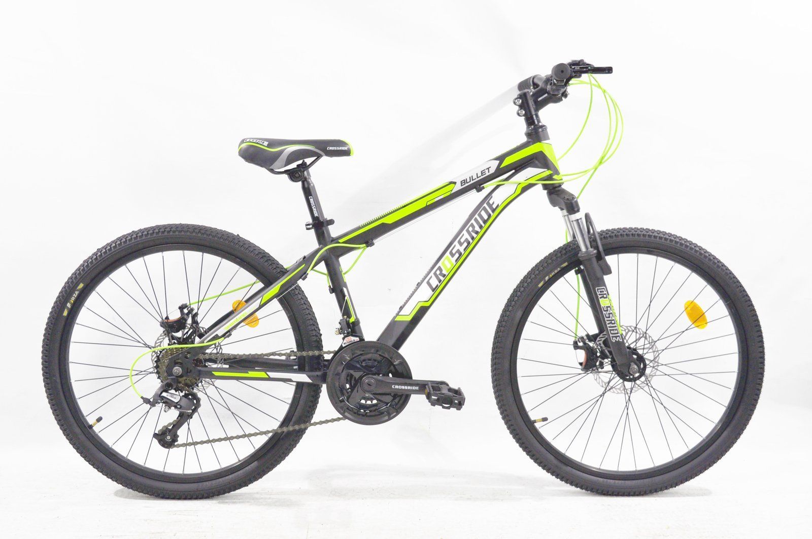 Горный велосипед Crossride BULLET 24" Зелёный 2025