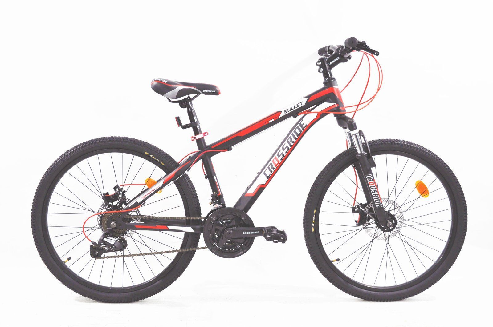 Горный велосипед Crossride BULLET 24" Красный 2025