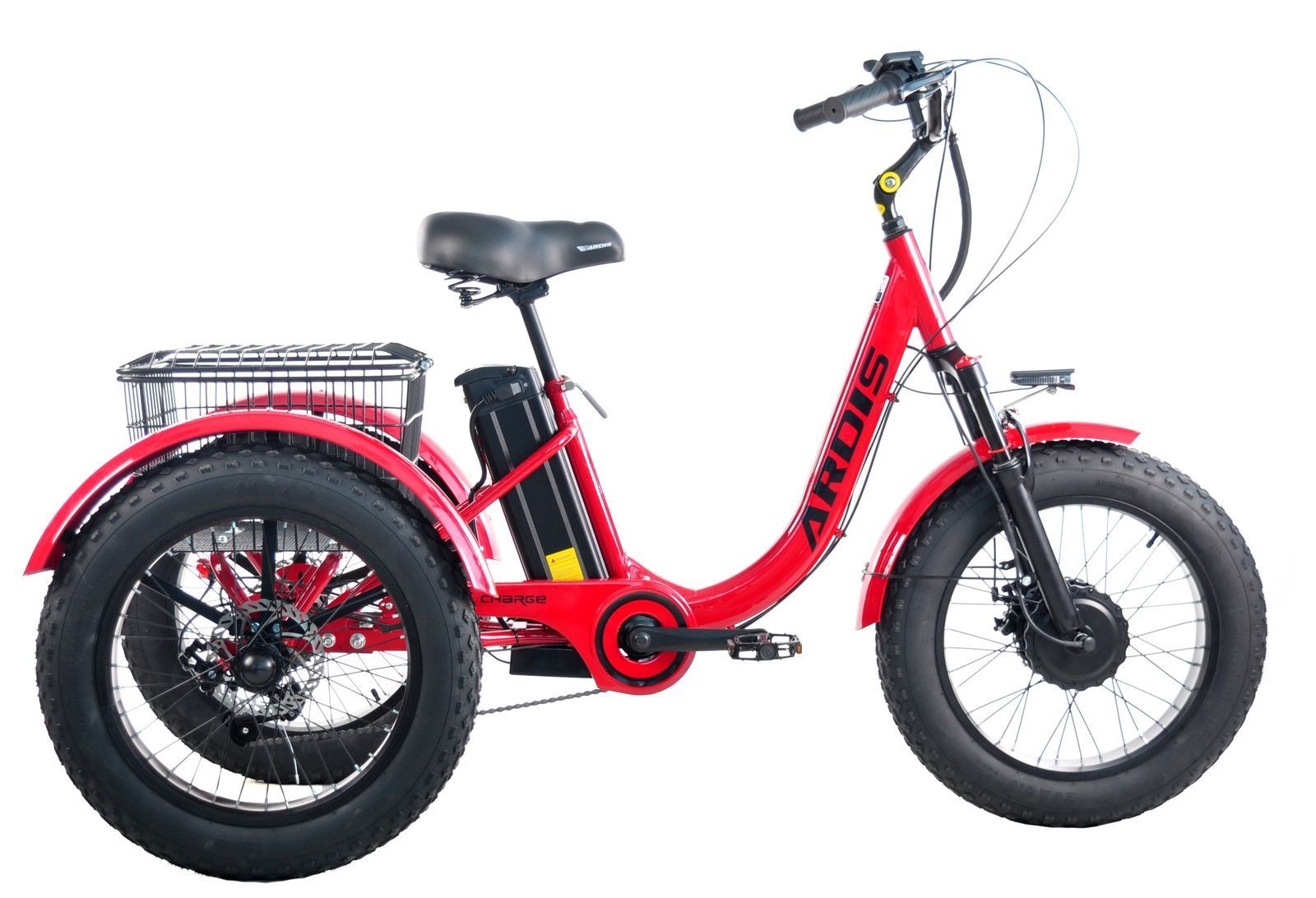 Електровелосипед Триколісний Ardis Charge 20" 500W 2026 червоний