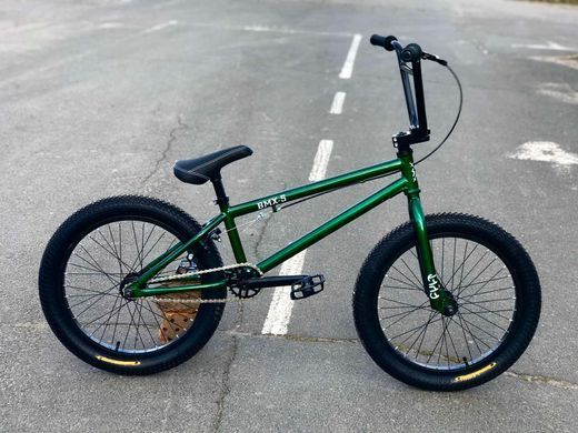 Велосипед  BMX-5 Hi-Ten 2023 Бордовый (Разные расцветки)