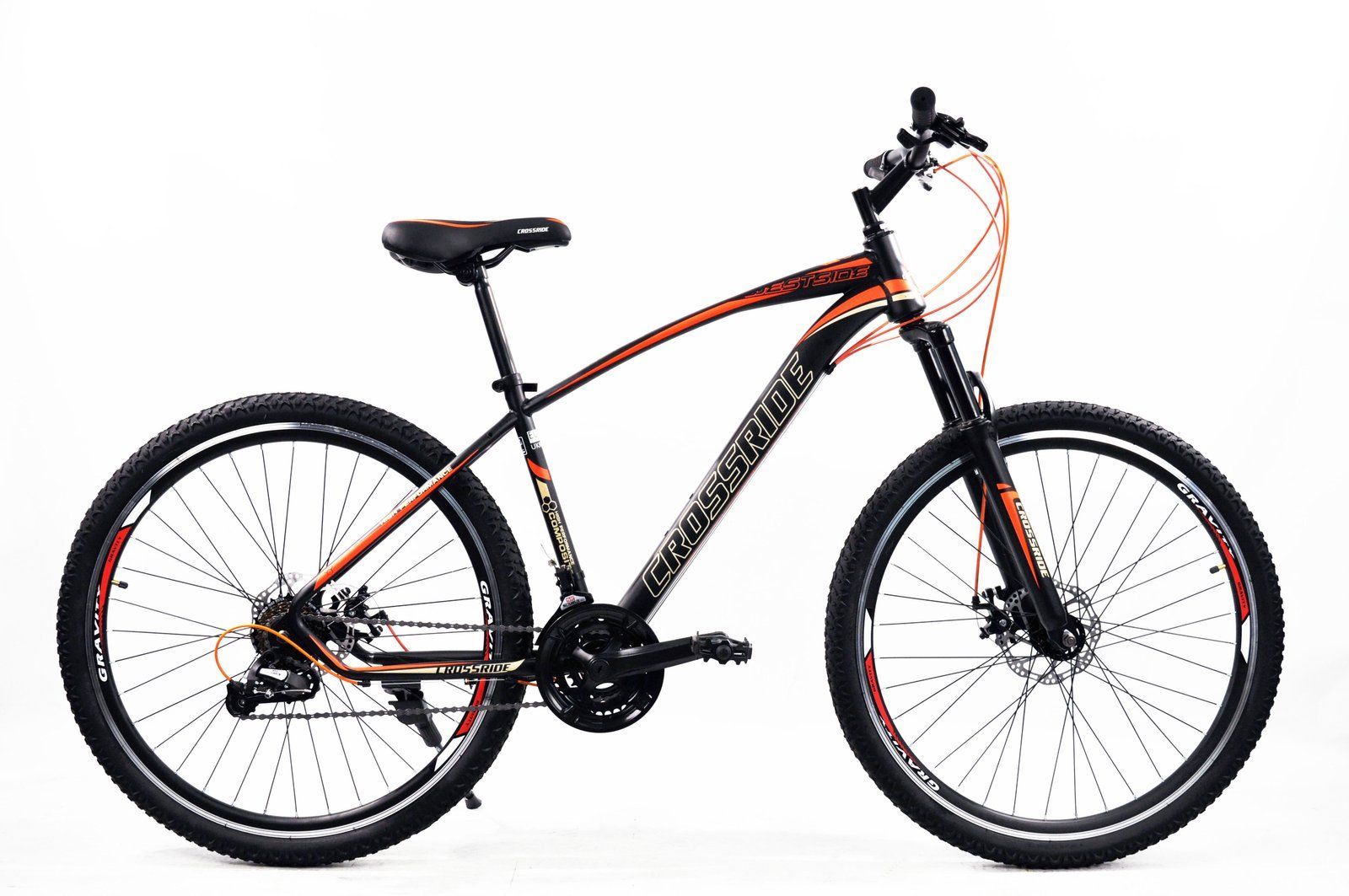Гірський велосипед Crossride Westside 27,5" 17" Помаранчевий