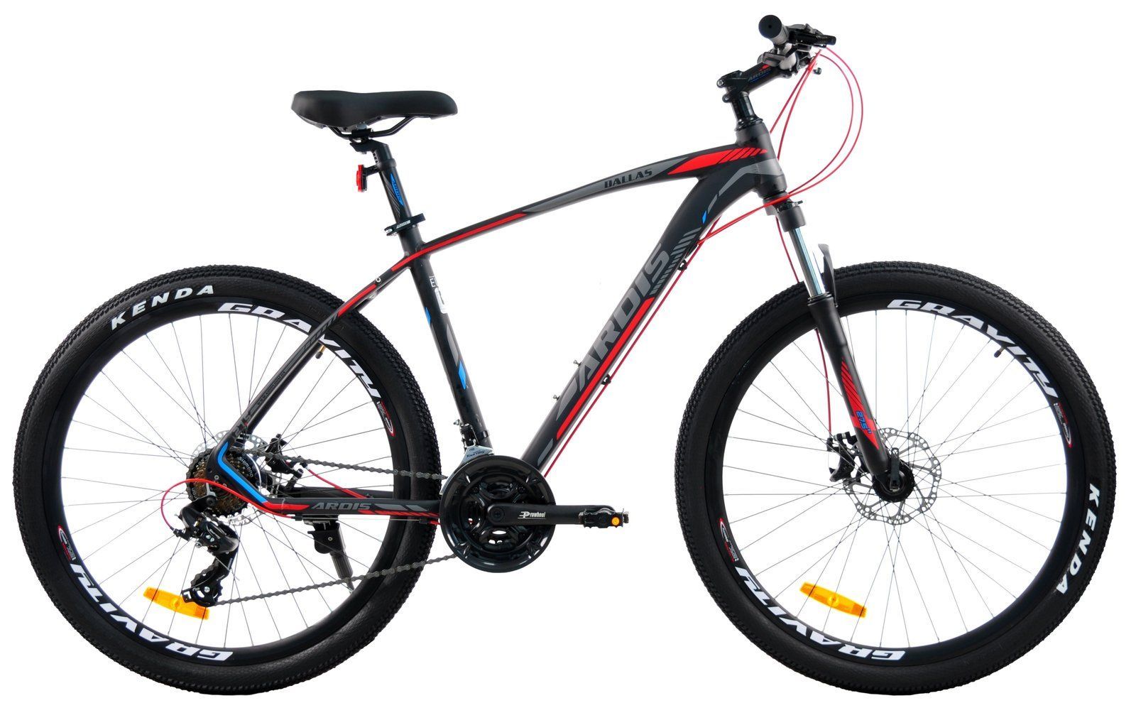 Велосипед Ardis Dallas 27.5" 19" 2026 червоний + Подарунковий Набір