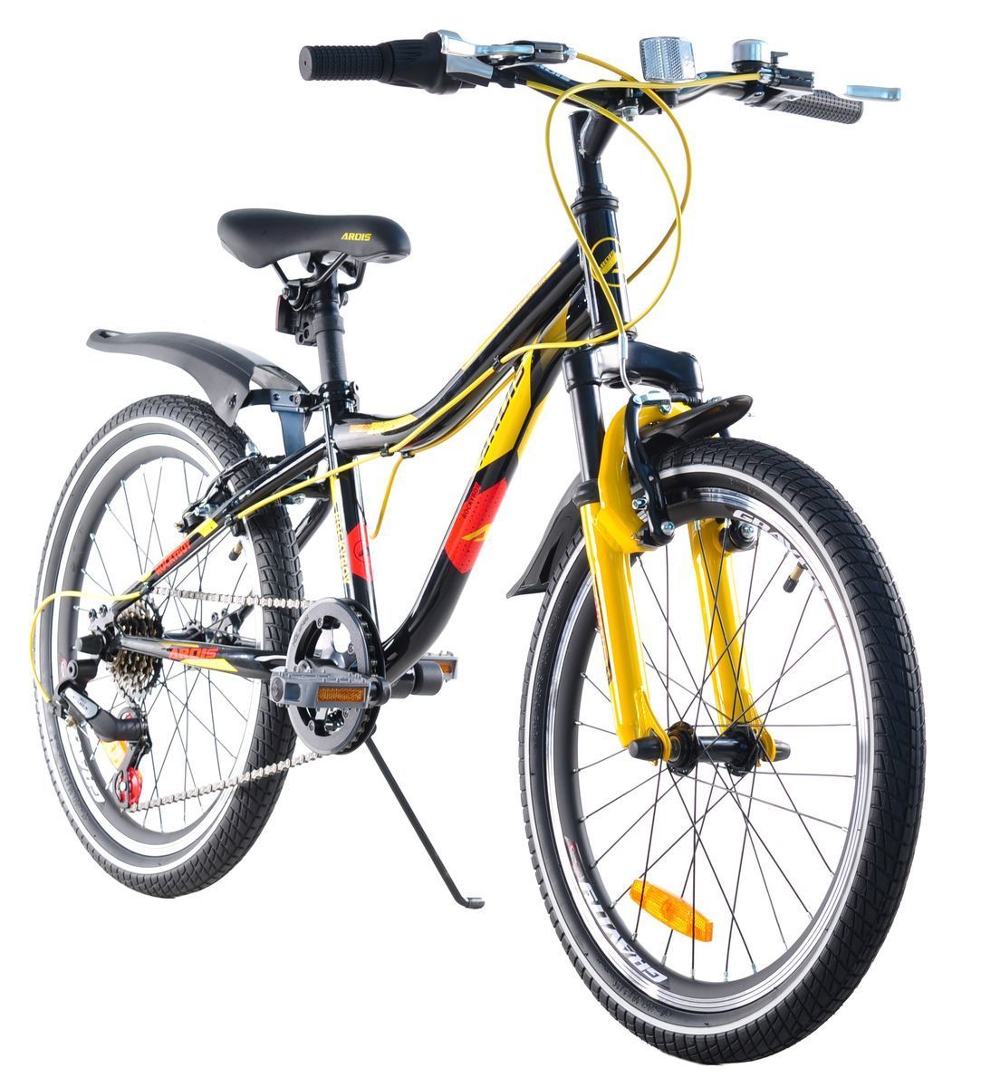 Дитячий Велосипед Ardis Rocky Boy 20" чорно-жовтий