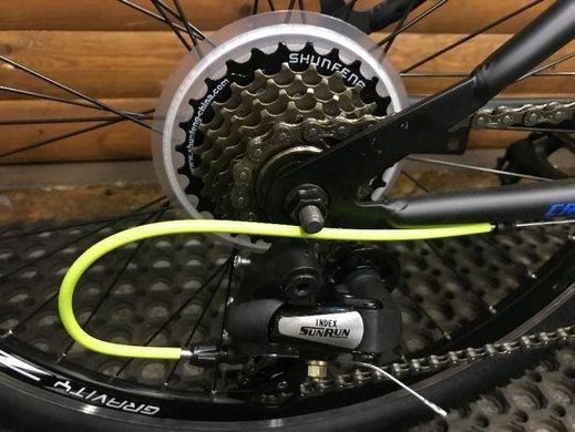 Велосипед Crossride Shark 24" 2025 салатовый + подарок