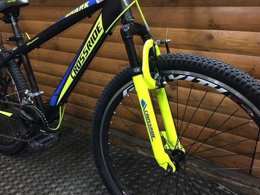 Велосипед Crossride Shark 24" 2025 салатовый + подарок