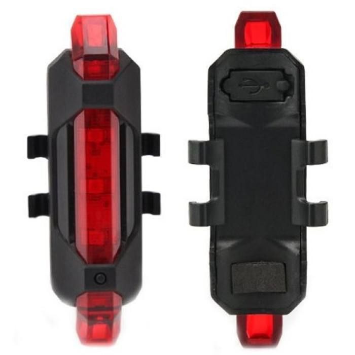 Ліхтар Стоп задній BC-TL5411 5 світлодіодний USB червоний