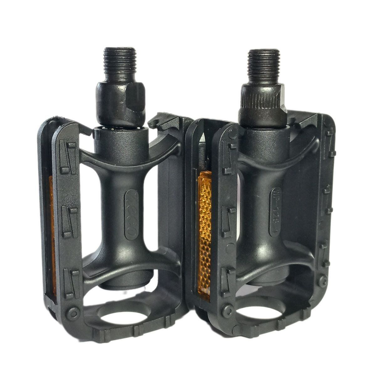 Педалі NECO WP-128 дитячі MTB 1/2" пластик чорний