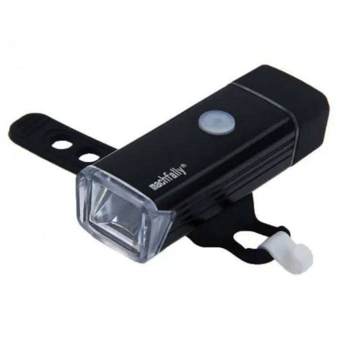 Фара USB &laquo;Флеш заряд&raquo; алюміній, чорна