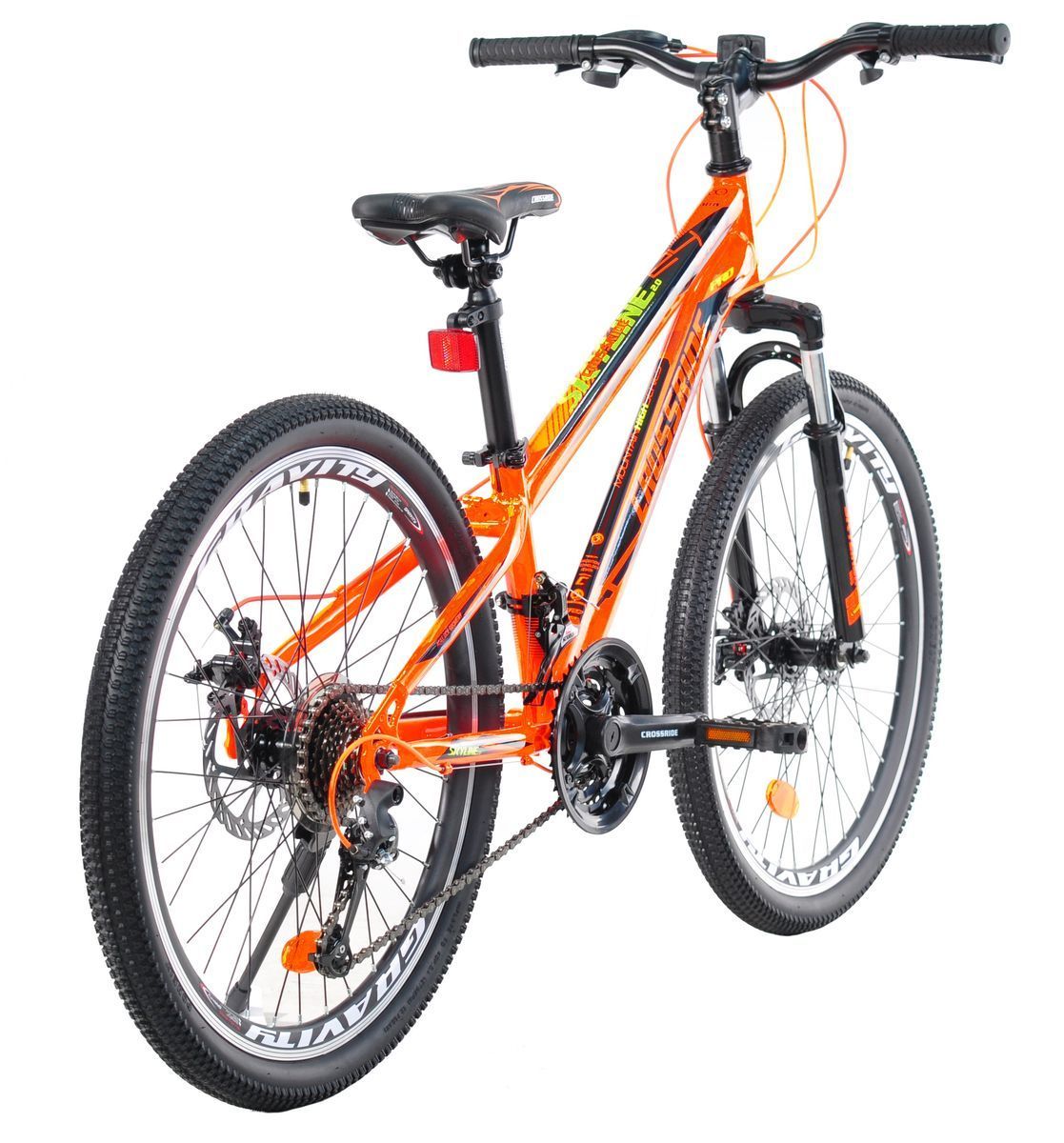 Велосипед Crossride Skyline 2.0 24" 13" 2025 оранжевий
