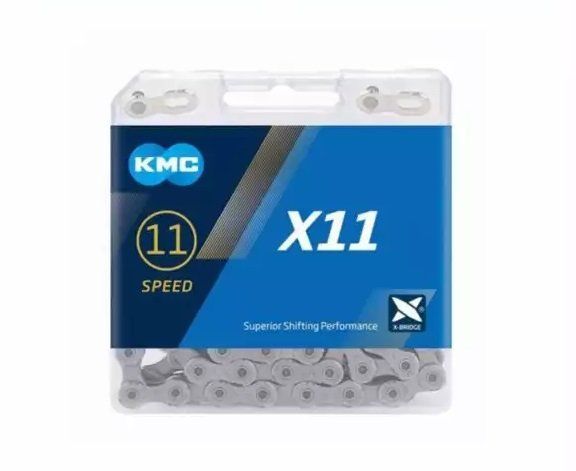 Ланцюг КМС 11шв. Х11 1/2x11/128x118L, срібний